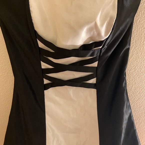 Vintage Jessica McClintock For Gunne Sax Strapless Dress - Picture 2 of 5